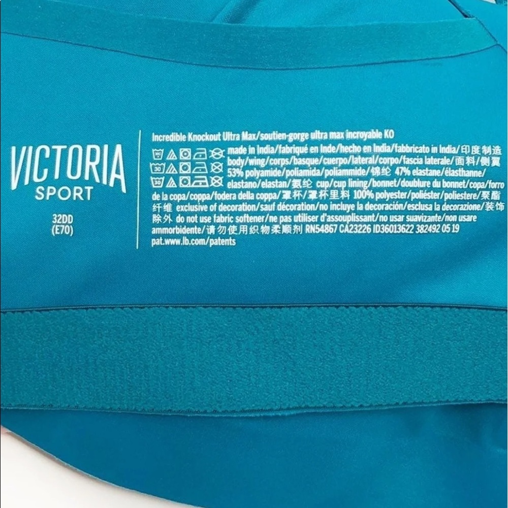 ⚡️NWT Victoria’s Secret Incredible Knockout Ultra Max Zip Front Sports Bra - Picture 10 of 12
